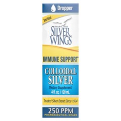 2 X Natural Path Silver Wings, Colloidal Silver, 4 fl oz (120 ml)
