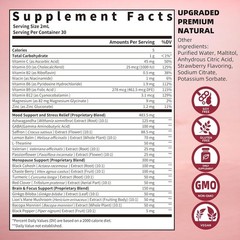 Saffron Extract Supplements Drop Mood&Focus, Stress Relief, Cortisol Reducer