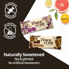 NuGo Fiber d’Lish Blueberry Cobbler, 12g High Fiber, Vegan, 150 Calories, 1.6…