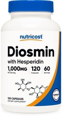 Nutricost Diosmin With Hesperidin (1000mg) 120 Capsules – Diosmin Complex, Vegan