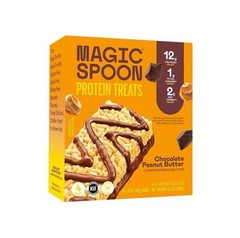 🟢 New Magic Spoon CHOCOLATE PEANUT BUTTER High Protein Mini Cereal Bars 5.6oz