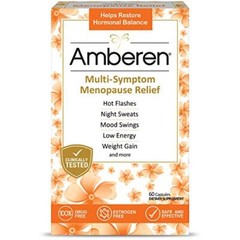 AMBEREN MULTI-SYMPTOM MENOPAUSE RELIEF Restore Hormonal 60Caps LUNADA BIOMEDICAL