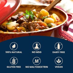 Beef Style Bouillon Cubes | 10 Cubes | Plant Based Broth & Soup Base | Gluten…