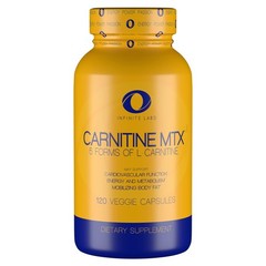 Infinite Labs L-Carnitine 1000mg MTX Amino Acid Blend 120 Veggie Capsules