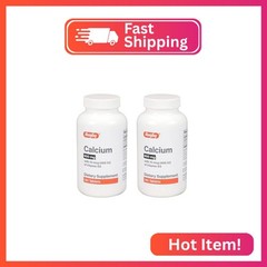 Rugby 600mg Calcium Tablets – Made with 10mcg (400IU) of Vitamin D3 – Dietary Su