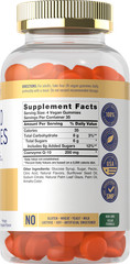 CoQ10 Gummies 200 mg | 140 Count | Mango Pineapple Flavor | Vegan | by Carlyle