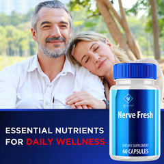 Nerve Fresh Advanced Nerve Support Formula Maximum Strength Vitamin 180 Capsules