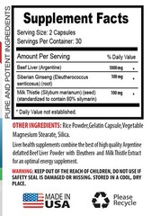 liver detoxifier – LIVER SUPPORT – liver detox best natural supplement 2 Bottles