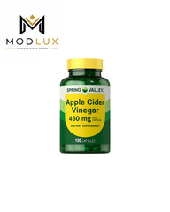 Spring Valley Apple Cider Vinegar Capsules 450 mg, 100 Count