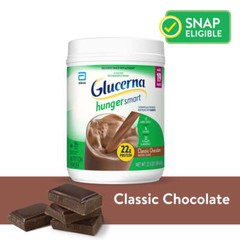 Glucerna Hunger Smart Powder, Diabetic Protein Shake, 22.3-oz tub, 1 Count.NEW.