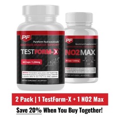 TestForm-X + NO2 Max (1 of each) – Save 20% with Combo!