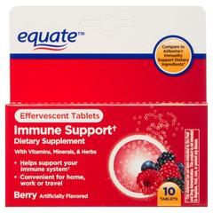 Equate Immune Support Dietary Supplement- Berry- 10 Count