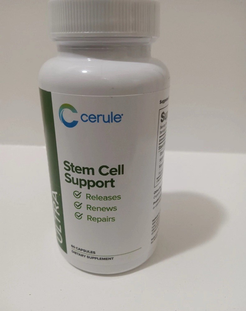 Cerule Stem Cell Support Releases ,Renew, Repairs Dietary Supplement