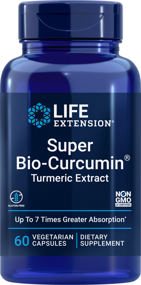 CLEARANCE Life Extension Bio-Curcumin® Turmeric 400 mg 60 VCaps (exp 7/2026)