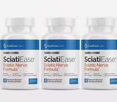 1-3 PACK SciatiEase Labs Sciati Ease Sciatic Nerve Formula 120 Capsule
