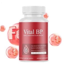 (1 Pack) Vital BP Advanced Blood Support Vitamin Formula VitalBP 60 Capsules