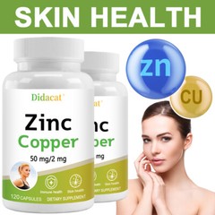 Zinc Copper 50mg/2mg Supports Immunity and Skin Health