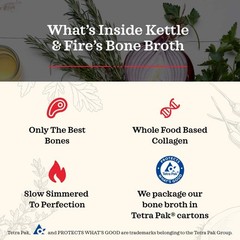 Beef Bone Broth Soup by Kettle and Fire, 1 Pack
