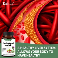 Healthy Cholesterol Support Supplement Support Cardiovascular Health 120 Caps
