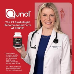 Qunol CoQ10 200mg 90 Count Softgels Ultra Absorption Heart & Energy Support