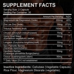 Natural Testosterone Booster – Increase Energy Improve Muscle Strength & Growth