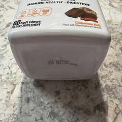Force Factor Modern Mushrooms 60 Superfood Soft Chews Cinnamon Roll Exp 12/18/26