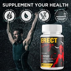 (5 Pack) Erect Surge Advanced Male Support Max Supplement ErectSurge 300 Capsule