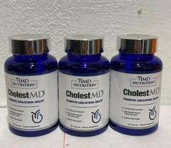 1MD Nutrition CholestMD with Olive Leaf Extract 60 cap. ( Pack of 3 )