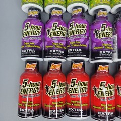 (24) 5-hour Energy Extra Strength, Variety, Energy Shot, 1.93oz. Bulk, 4 Flavors
