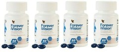 4 bottles Forever iVision (60 softgel)- complete eye support for digital age NEW