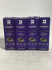 4x Beworths Elderberry Liquid Drops 10in1 Immune Boost 2 fl oz Exp 03/27