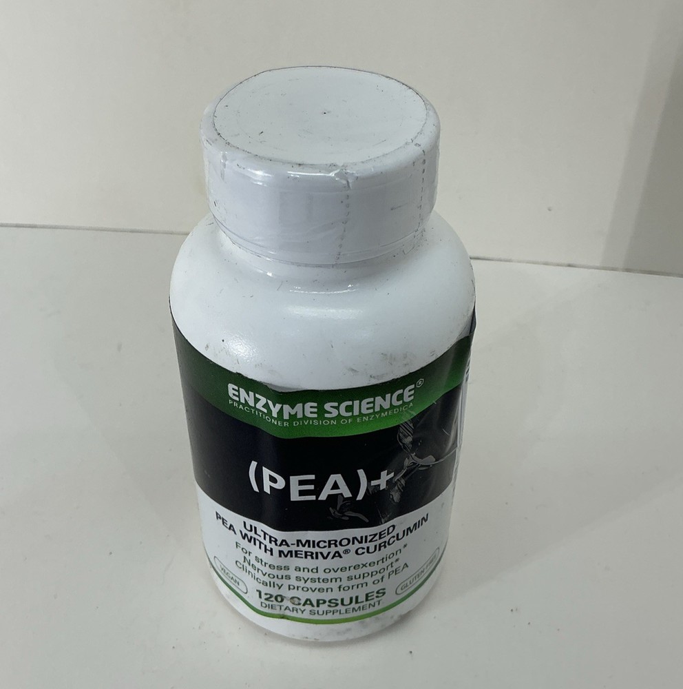 Enzyme Science (PEA)+ Ultra-Micronized Pea With Meriva Curcumin – 120 Capsules