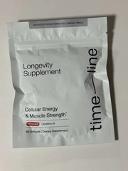 Timeline Mitopure 60 Softgels Urolithin A Longevity Cellular Health Support