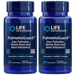 Palmetto Guard/Stinging Nettle Root with Beta-Sitosterol 2X60 Life Extension
