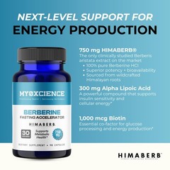 Berberine Fasting Accelerator | Himaberb 90 Count (Pack of 1)