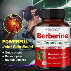 Berberine Capsules Support Immune Function Health Antioxidants 30-120 Pills