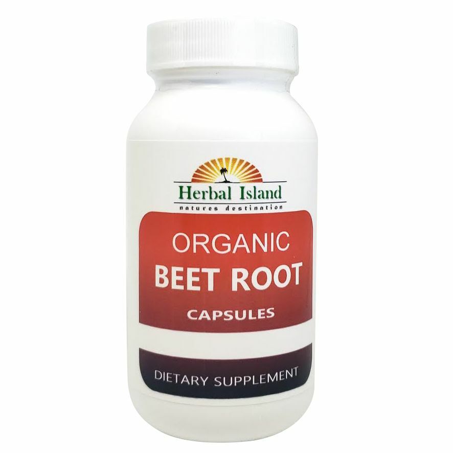 Organic Beet Root Powder Capsules – 500mg Each – Beta vulgaris – Various Sizes