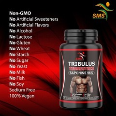 Tribulus Terrestris Increase Test Booster, Energy, Stamina, Endurance, Muscle 60