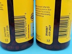 Nature Made Maximum Strength Biotin 5000 mcg 120 Softgels EXP Oct 26/Jun 27 2Lot
