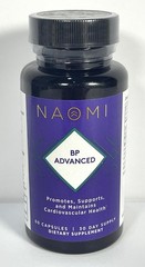 NAOMI BP Advanced Blood Pressure Support 60ct w/Olive Leaf & Vit K2 (MK-7)