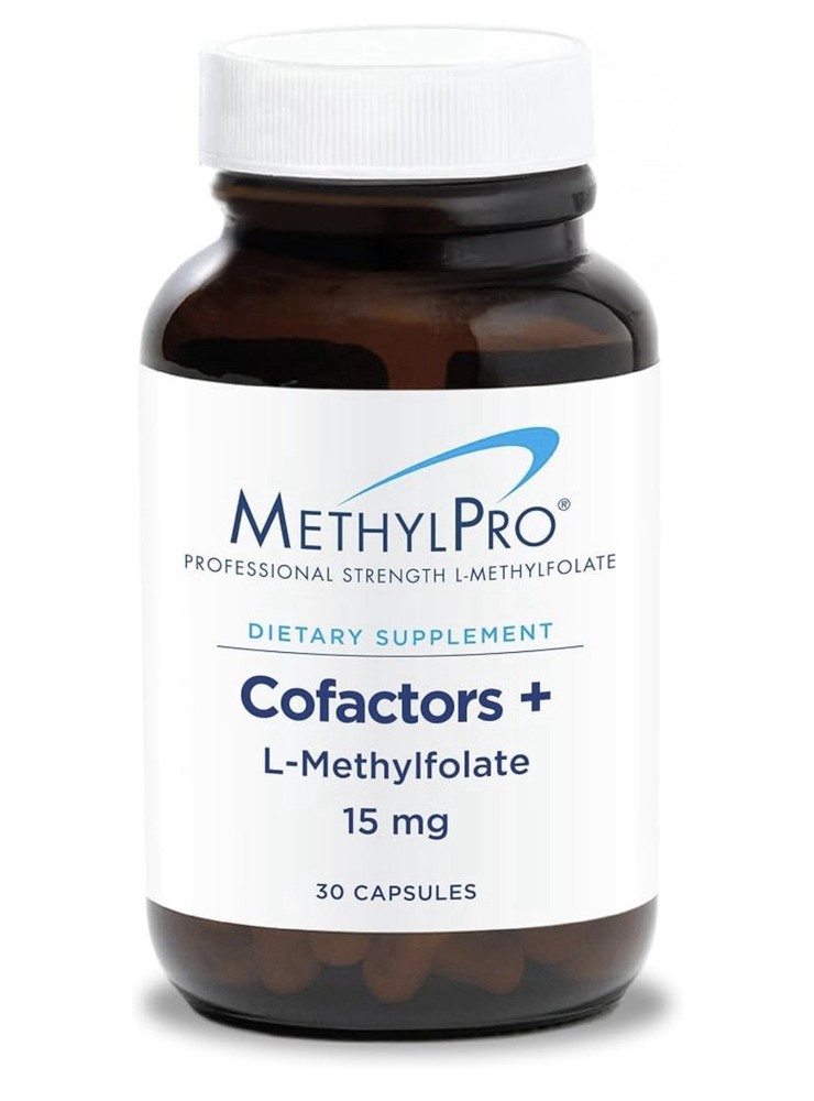 MethylPro 15mg L-Methylfolate + Cofactors 30 Capsules-NEW SEALED- Exp 03/31/2027