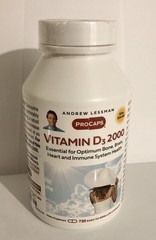 Andrew Lessman Vitamin D3 2000 IU, Procaps, 720 Count, Exp 11/30/27