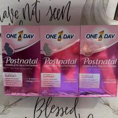 ONE A DAY POSTNATAL COMPLETE MULTIVITAMIN W/B VITAMINS 3pk Exp:08/26