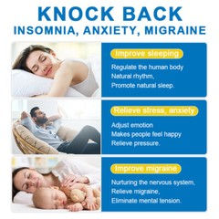 (2 Pack) Sleep Support Capsules Improve Sleep Quality Relieve Stress Sleep