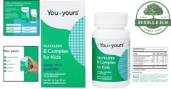 Tasteless B Complex Powder for Kids, Supplement – No Additives or Colors