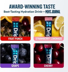 Fast Hydration Electrolyte Powder – Non-GMO, Variety Pack, 16 Sticks