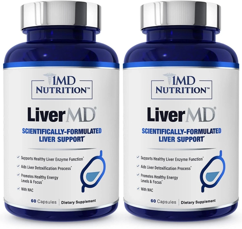 1MD LiverMD – Liver Support Supplement | Siliphos Milk Thistle Extract – High…