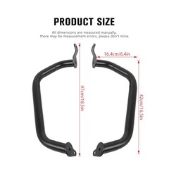 Engine Guard Highway Crash Bar Protector Replacement for Suzuki Boulevard Black