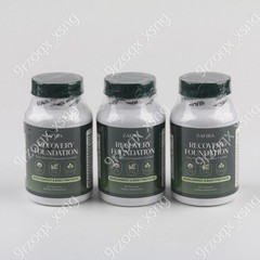 （3 pack）Zafira Recovery Foundation Mood & Digestive Support With Saffron Extrac