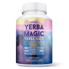 Yerba Magic Capsules: 5-in-1 Yerba Mate Superblend Natural | Energy Supplement